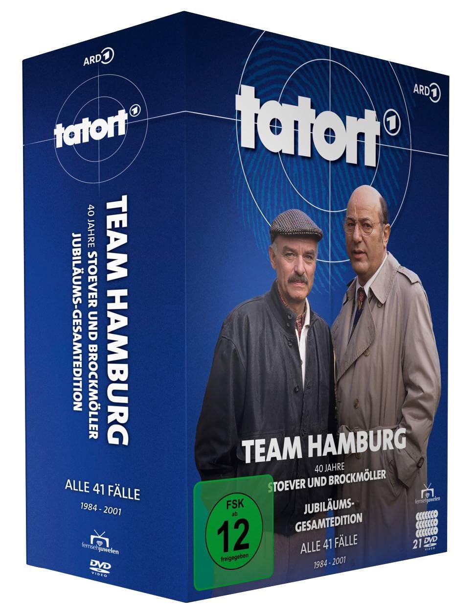 Tatort Hamburg - 40 Jahre Stoever und Brockmöller - Jubiläums-Gesamtedition (Erstmals alle 41 Folgen)