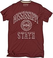 Vista 31 de Campus Lab Official NCAA Classic Seal Collegiate Classic Ring-Spun T-Shirt Unisex for Men & Women Collection