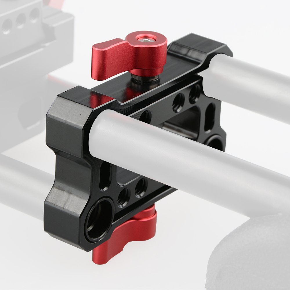 Amazon.co.jp: camvate高さRiser Railblockオフセット15 mmロッド