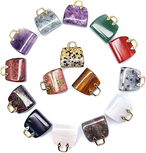 10 piezas de bolso de cristal escultura tallada a mano piedras curativas cristales curativos en forma de mano piedras de chakra, manualidades para