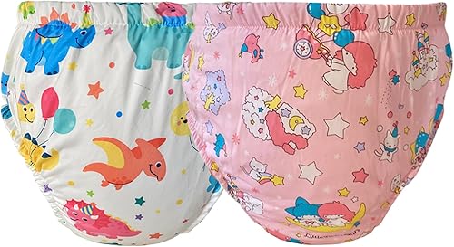 Miniatura 9 de Se puede reutilizar, ropa interior permanente lavable para adultos, pañales de entrenamiento para bebés, ropa interior impermeable para 3 Blue,2