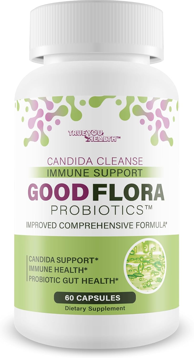 Good Flora Probiotics Candida Cleanse Immune Support - Our Best Candida Probiotic Supplement - Our Best Candida Cleanse Detox - Candida Yeast Cleanse - Candida Overgrowth Cleanse Candida Cleanse Pills