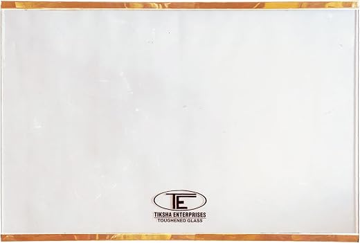 TIKSHA ENTERPRISES Unbreakable 5 MM Thick Poly Carbon Fiber with Yellow Gold Mirror Finish Bidding Compatible for Samsung ...