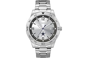 Tribute Men's Citation 42mm Quartz Watch with Stainless Steel Strap