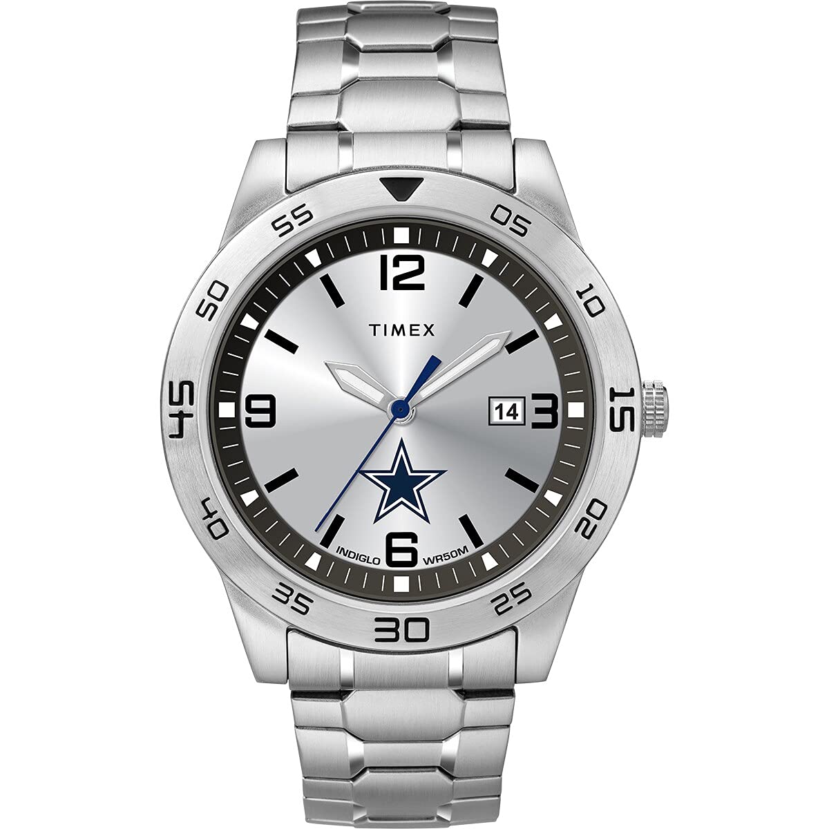 Timex Tribute Men's Citation 42mm Quartz Watch with Stainless Steel Strap