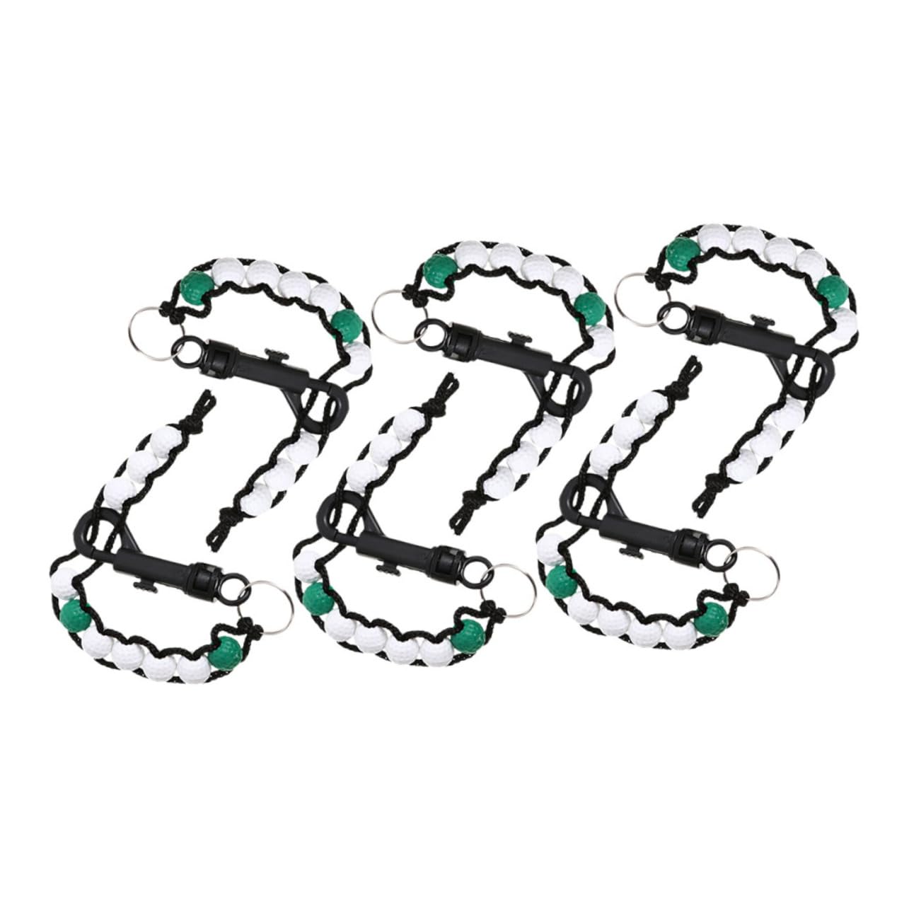 KOMBIUDA 6pcs Golf Score Counter: with Clip Golf Stroke Score Count Keeper Putting Counter for Referee Caddy Golfer Enthusiasts