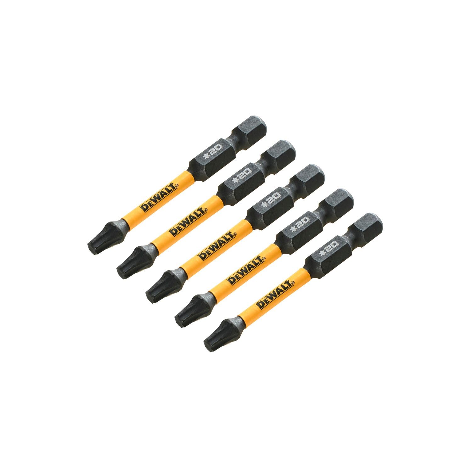 DEWALT DT7395T-QZ - 5 Inserti per avvitatori impact torsion extreme t20 x 50mm