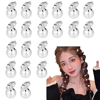 Amazon | YFFSFDC パール ヘアピン ヘアリング ミニパールピン
