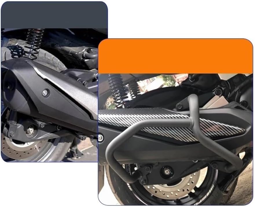 Engine Protection Bar Motorcycle Exhaust Shaft Guard Bumper Protector Stunt Cage Fairing Protection Fit for NSS 350 NSS 350 2022 2023 Crash Bar