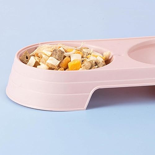 Miniatura 9 de Kumprohu Cuencos de comida para perros  Cuenco doble elevado para gatos, juego de cuencos de comida y agua para cachorros, cuencos para mascotas