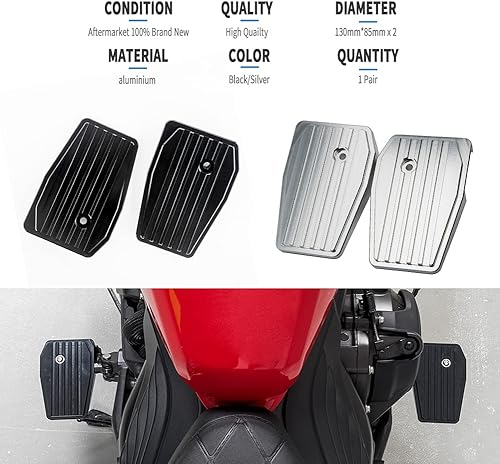 Miniatura 3 de Estriberas anchas para motocicleta, reposapiés de aluminio, extensión para H-onda REBEL CMX500 CMX300 CMX 500 300 2017-2024 2018 2019 2020 2021 2022