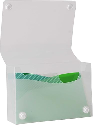 Miniatura 7 de Filexec Products Wave 50484-2028 tarjetero en forma de carpeta, 3 x 5 pulgadas, 4 unidades