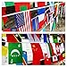 G2PLUS International Flag,164 Feet 8.2'' x 5.5'' World Flags, 200 Countries Olympic Flags Pennant Banner for Bar, Party Decorations, Sports Clubs, Grand Opening, Festival Events Celebration