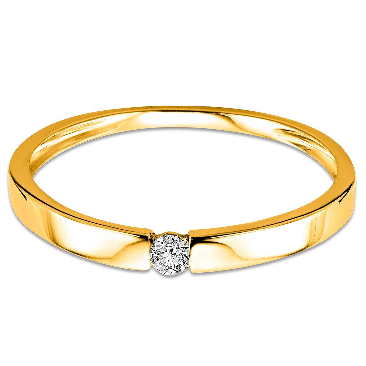 Miore Femme 14 carats (585/1000) or jaune 585/1000 (14 cts) Rond