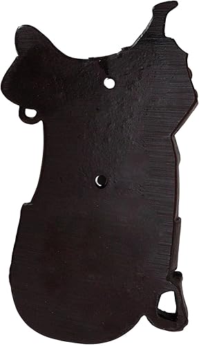 Miniatura 5 de Ebros Gift Western Cowboy Farm Country - Sillín de caballo rústico con desplazamiento floral en acabado de piel sintética montado en la pared Soda