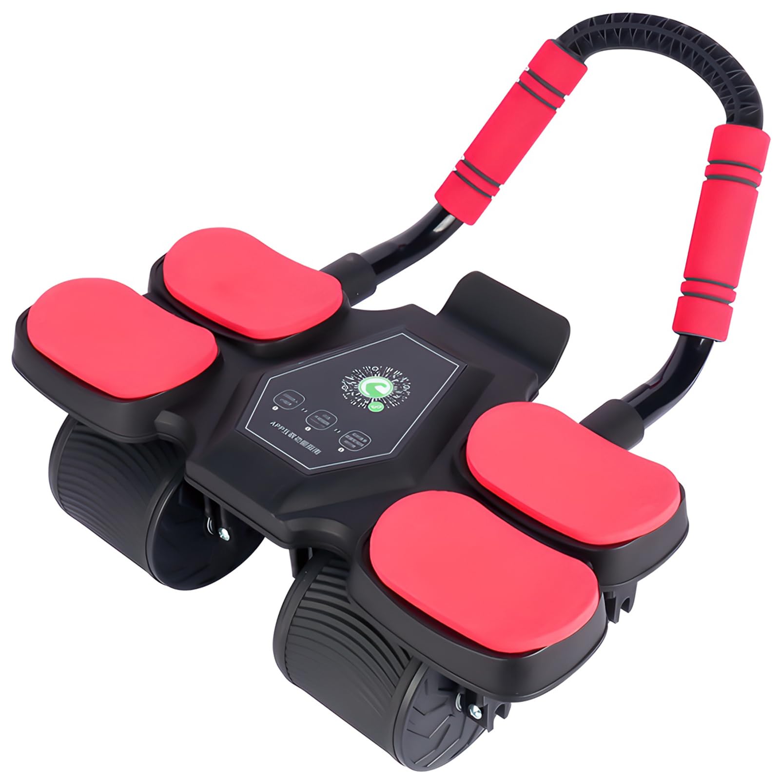 Rueda de abdominales con rebote automático para gimnasio en casa
