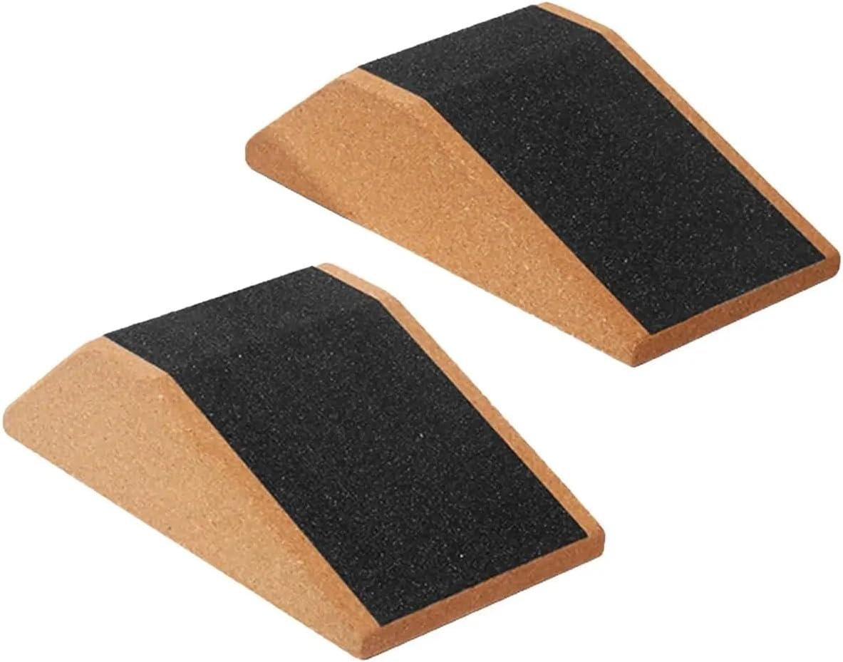 Yoga Foam Wedges Cork Squat Wedge Block Portable Multifunction Fittings Platform For Pilates