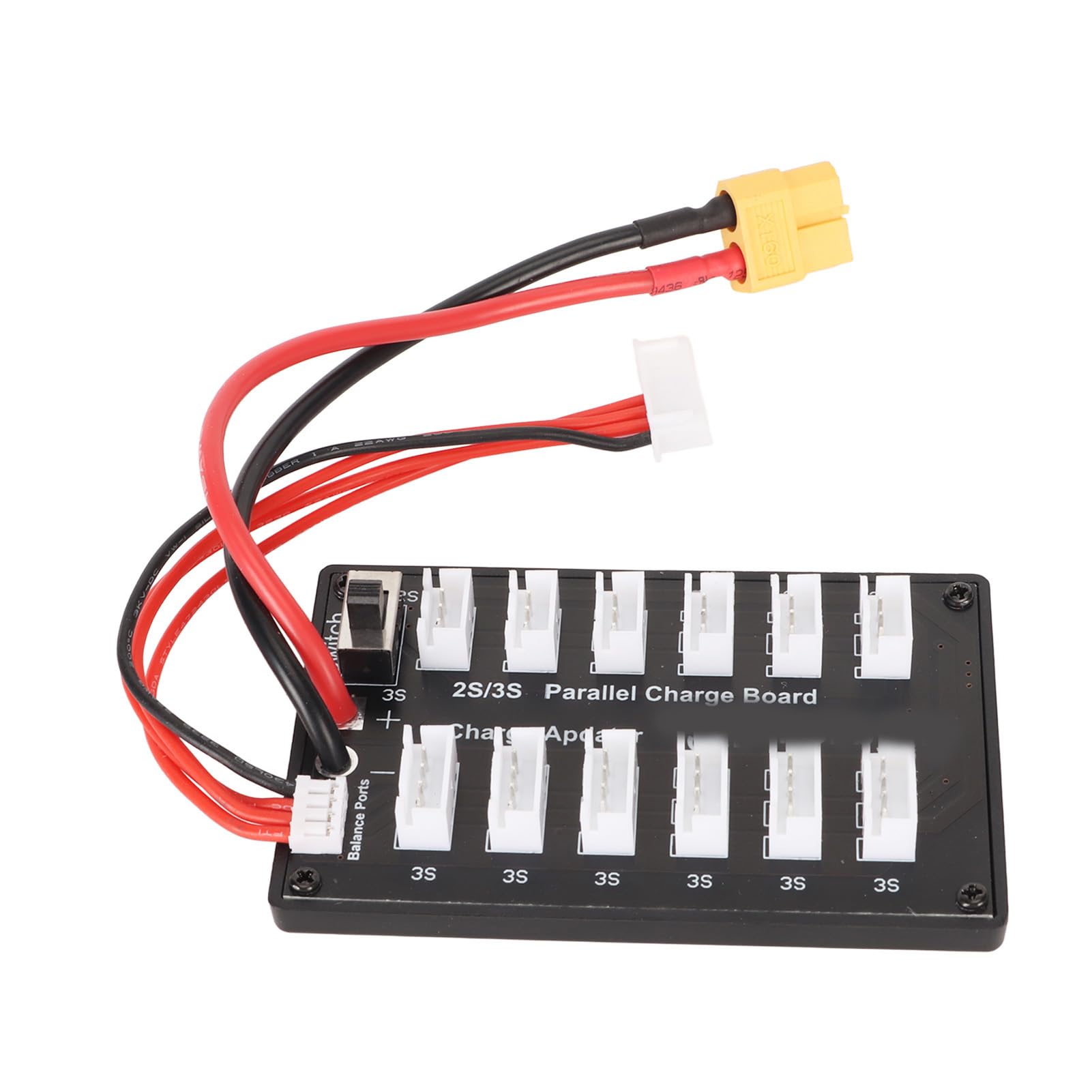 Cocoarm LiPo Caricamento Parallelo Board, 3Pin 4mm Banana Plug