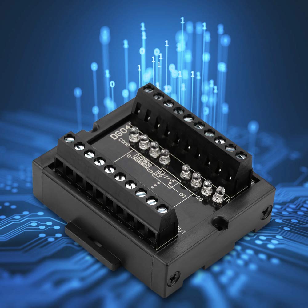 Keenso Convertisseur de Niveau NPN en PNP, Convertisseur de Niveau 8 canaux, Convertisseur de Niveau de Conversion de NPN vers PNP 8 Canaux Large Tension 10-28V