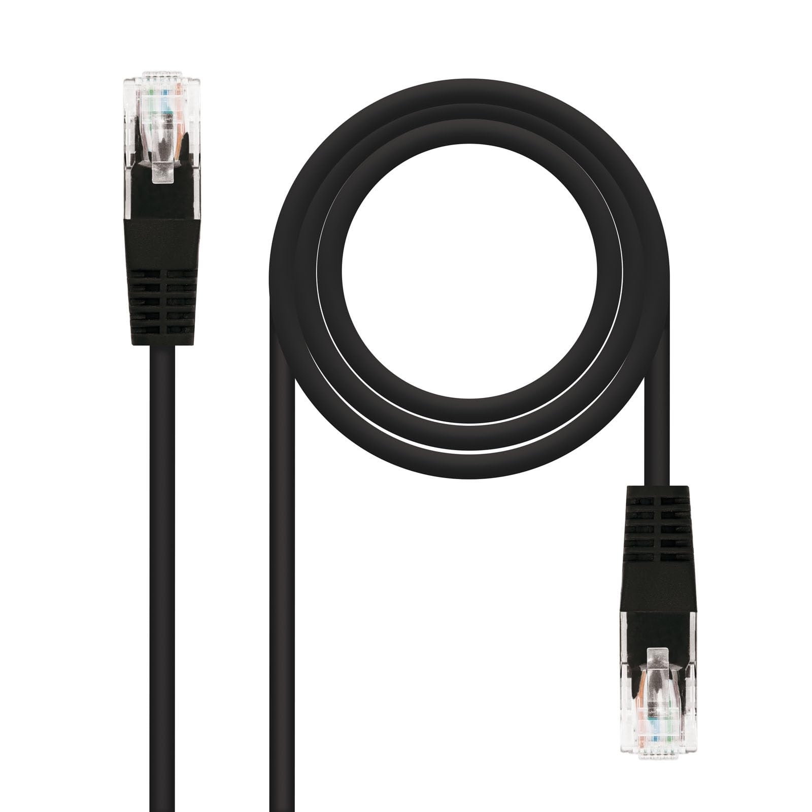 Câble Réseau UTP Cat.5e 0,5m - AWG24 - Pour Ethernet Haut Débit - Bureau Et Maison