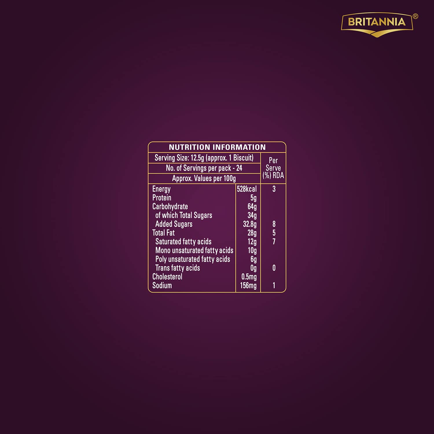 Britannia Pure Magic Chocolush, 300g, with extra crunchy biscuit and gooey choco-filling, Pack of 2 - Image 2 thumbnail