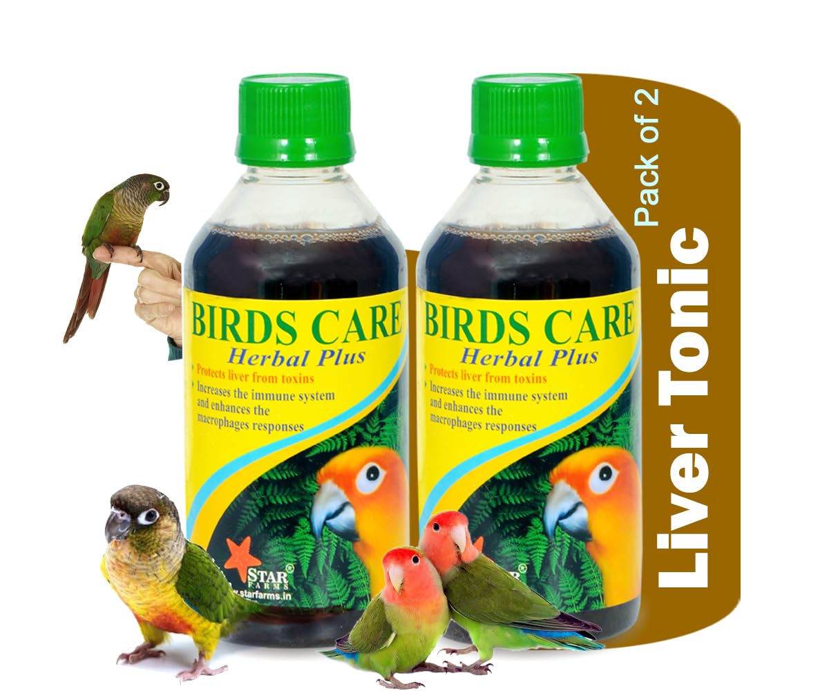 STAR FARMS Birds Care Herbal Tonic Combo of 2 / Sick, Diarrhea, Bone Sharp, Liver Problem Birds/Products Liver from Toxins, Increases The Immune System. Health Supplements Pack of 2 (B0BRSNPK4D) Amazon Price History, Amazon Price Tracker