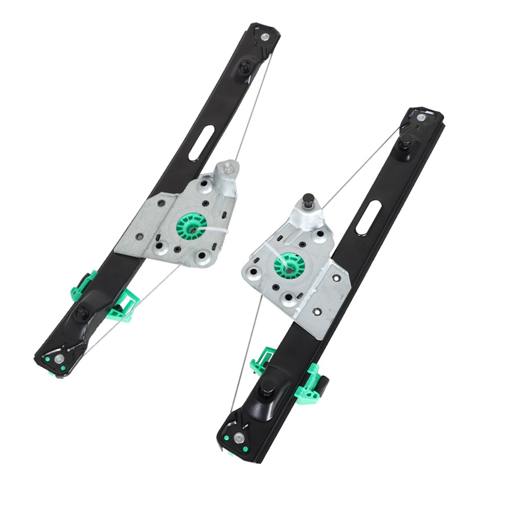 2PCS Power Window Regulator Rear Row Left and Right Without Motor Replacement for BMW 2006-2011 E90 E91 325i 328i 330i 335i