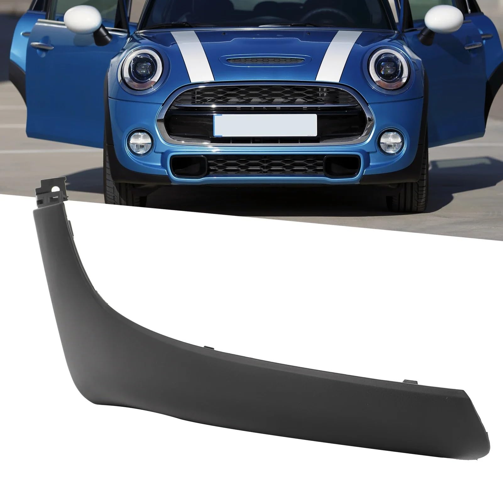 Uniwersalny spoiler Do Cooper S F55 F56 F57 14-21 | 51117337813 51117337814 Przedni Dokładka przedniego zderzaka