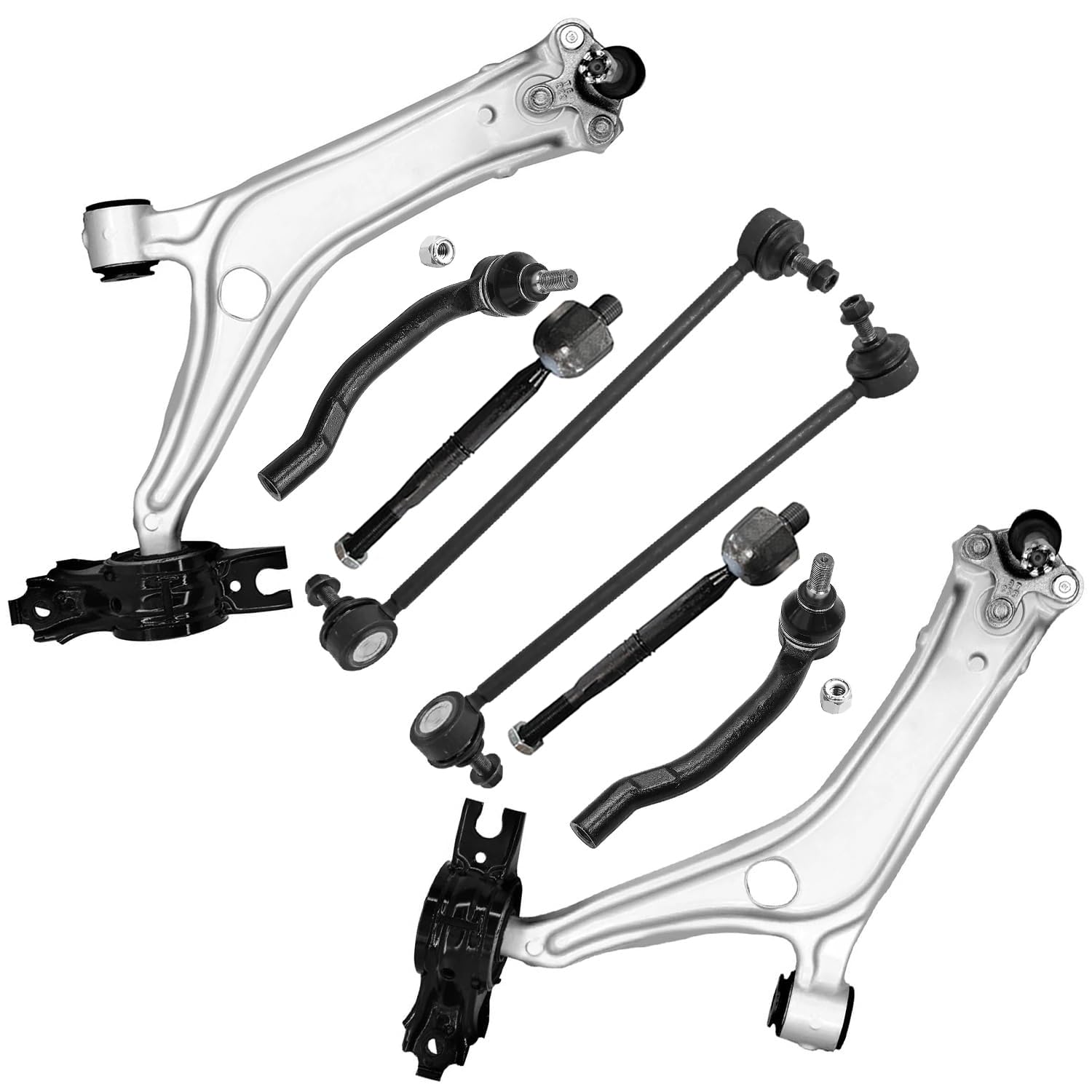Detroit Axle - 8pc Front Suspension Kit for 2018-2022 Honda Accord, 2019