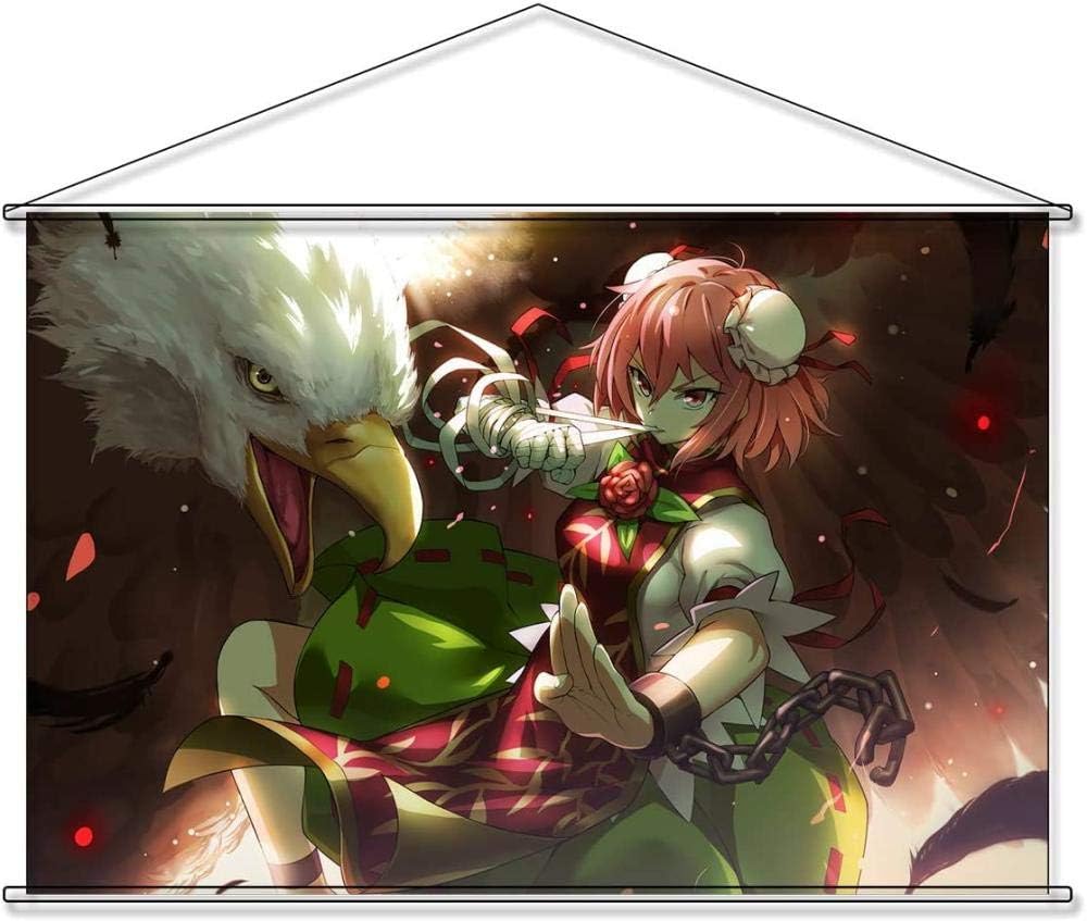 Amazon Eir タペストリー 東方project 東方プロジェクト 茨木 華扇 いばらき かせん 茨華仙 いばらかせん Ibaraki Kasen Ibarakasen ポスター 掛ける絵 巻物 軸物 部屋飾り壁 アニメ おしゃれ 萌え 60cm 90cm アニメ 萌えグッズ 通販