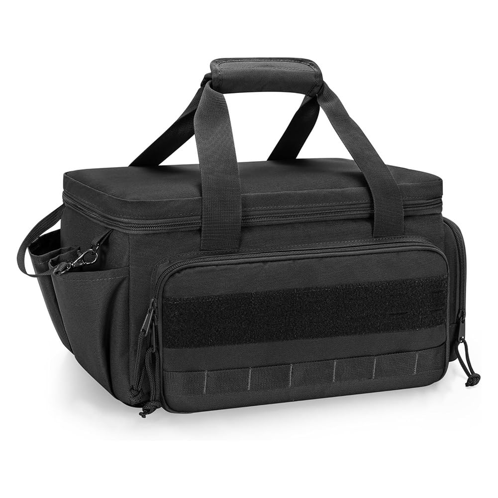 Tuidzljd Anti-Friction Bottom Tool Bag Hand Tool Storage Organizer Bag for Men Electrician Tool Bag Multi-Purpose Work Tote Bag