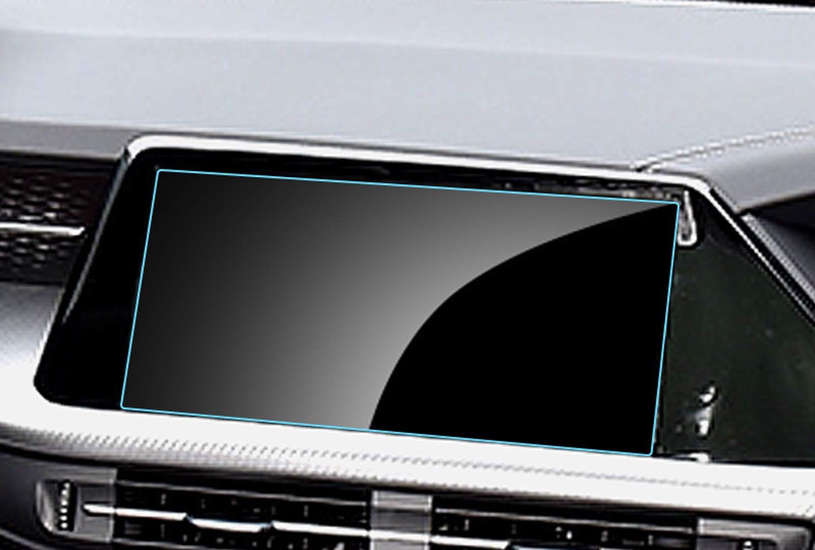 Protecteur d'écran de navigation Audi Q6 2023-2024 mat pour contrôle central