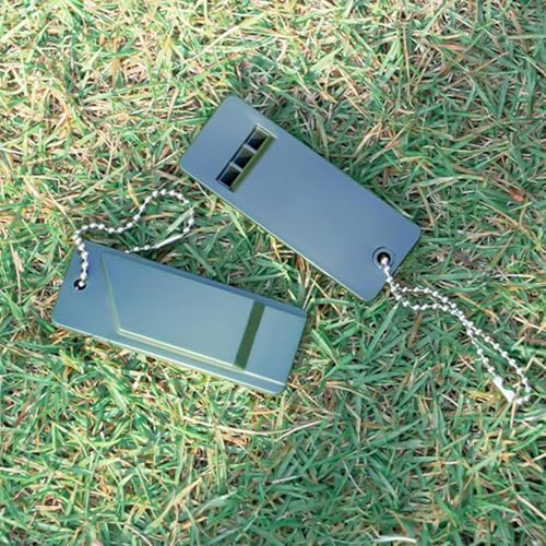 Sécurité Whistle, High Decibel 3-Tone Bear Whistle - Camping Safety & Survival Equipment For Wilderness Sports Hunting Camping Rescue Kayak Defense Bear Pénétration Du Bruit Et Clarté Des Signes: Comb – Image 6