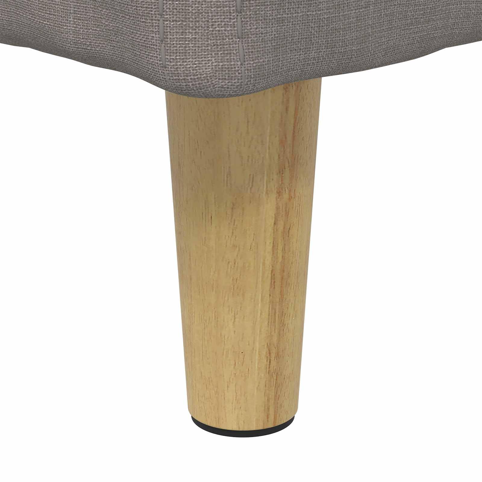 vidaXL Ottoman z przechowalnią Ciemnoszary 40 x 40 x 45 cm tkanina