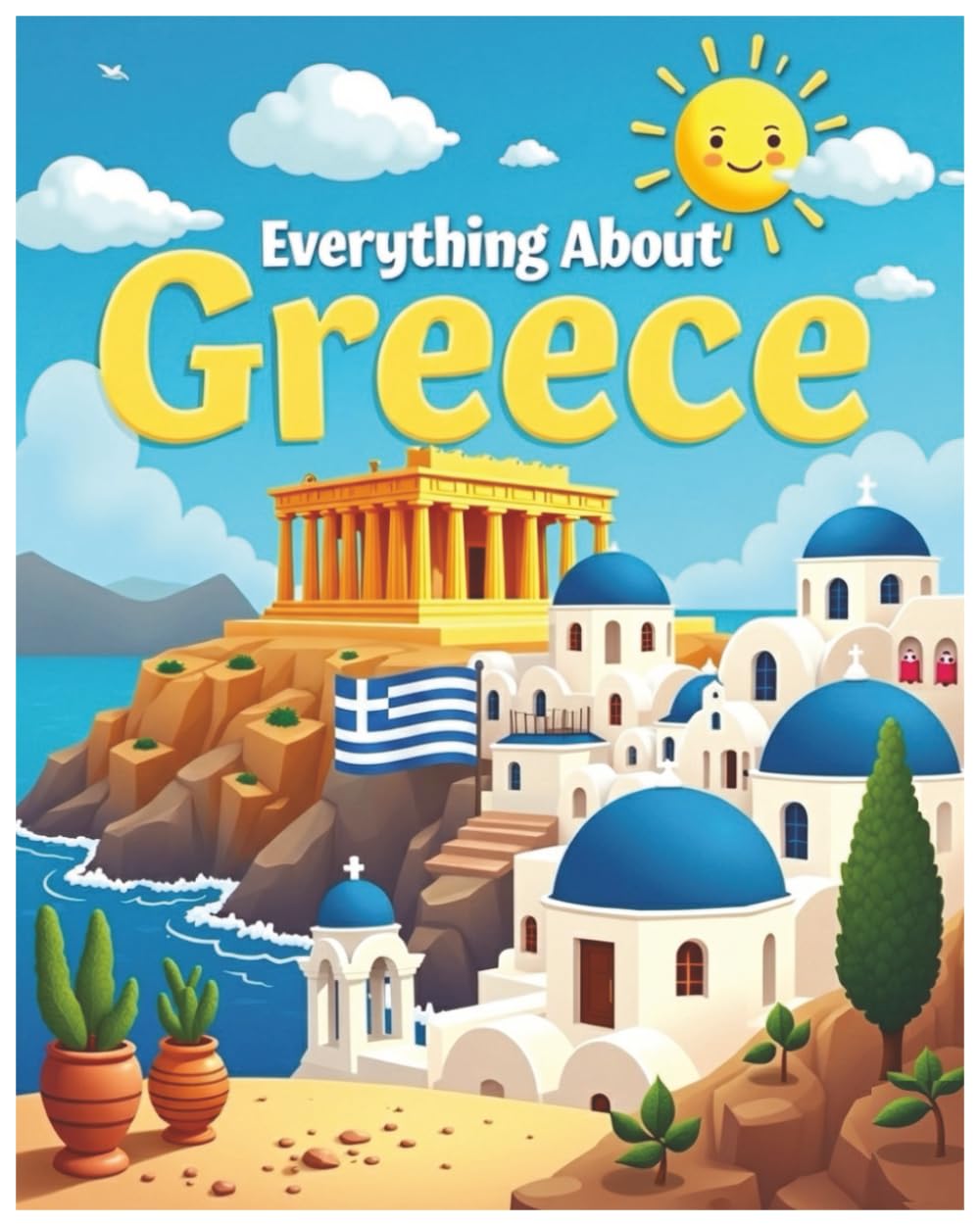 Everything About Greece: A Fun and Colorful Guide to the Land of Gods, Islands, and Ancient Adventures (Little Explorers Around the World)