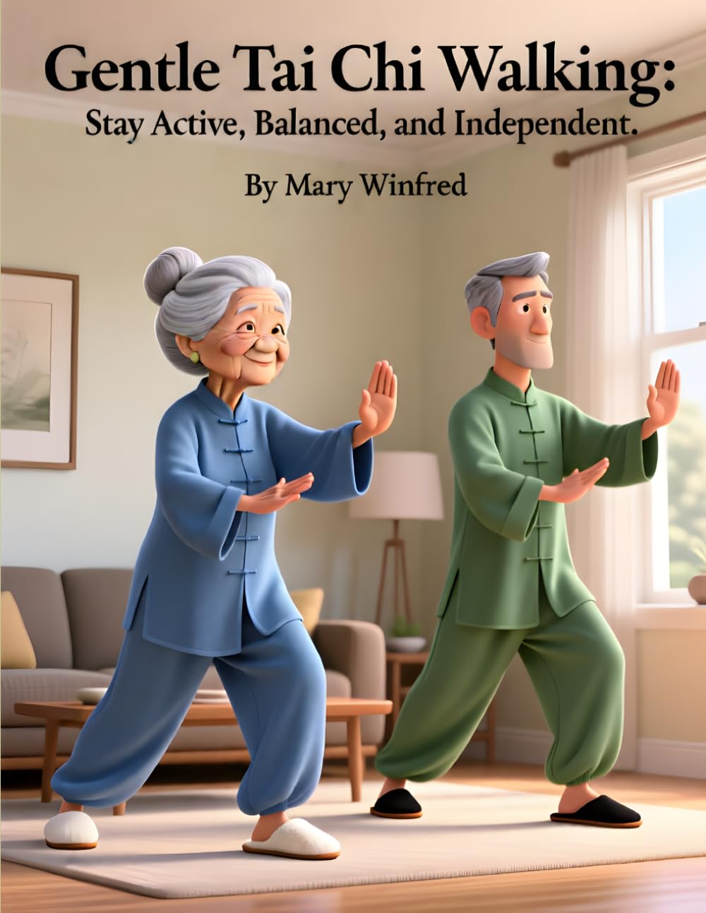 Gentle Tai Chi Walking: 10-Minute Indoor Routines to Stay Active, Balanced, and Independent: A Beginner-Friendly Illustrated Guide to Improving ... With Simple At-Home Exercises for Seniors