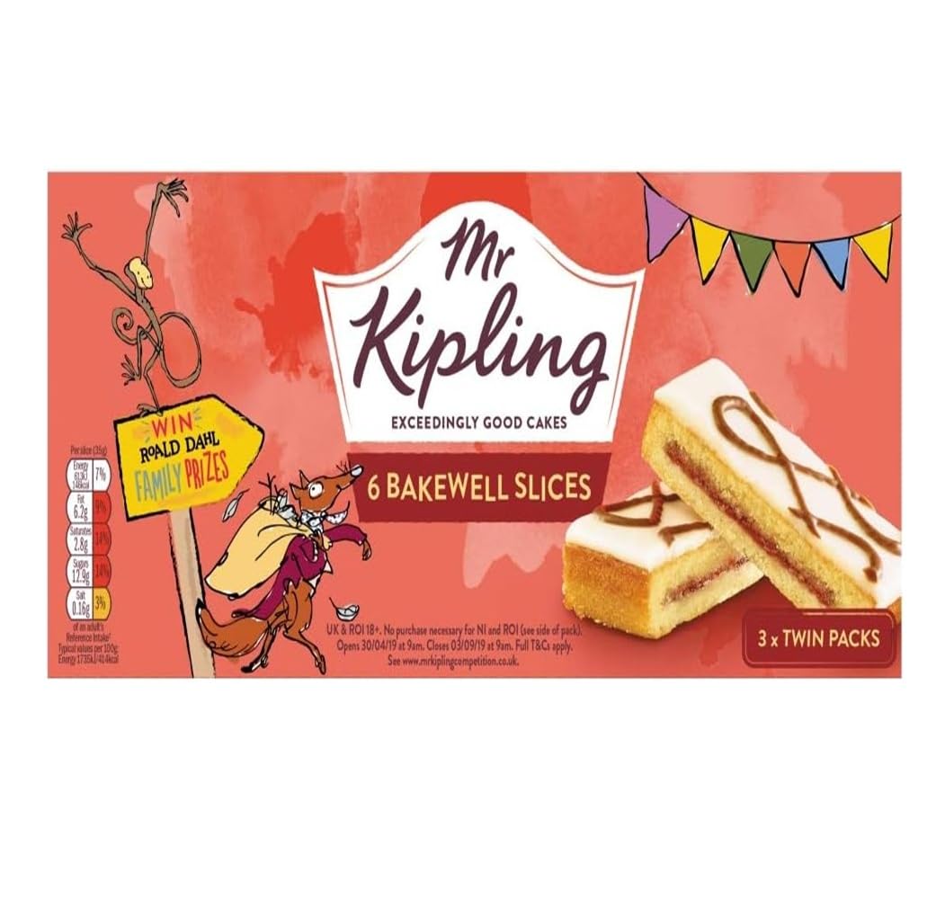 Mr KiplingBakewell Slices 150g