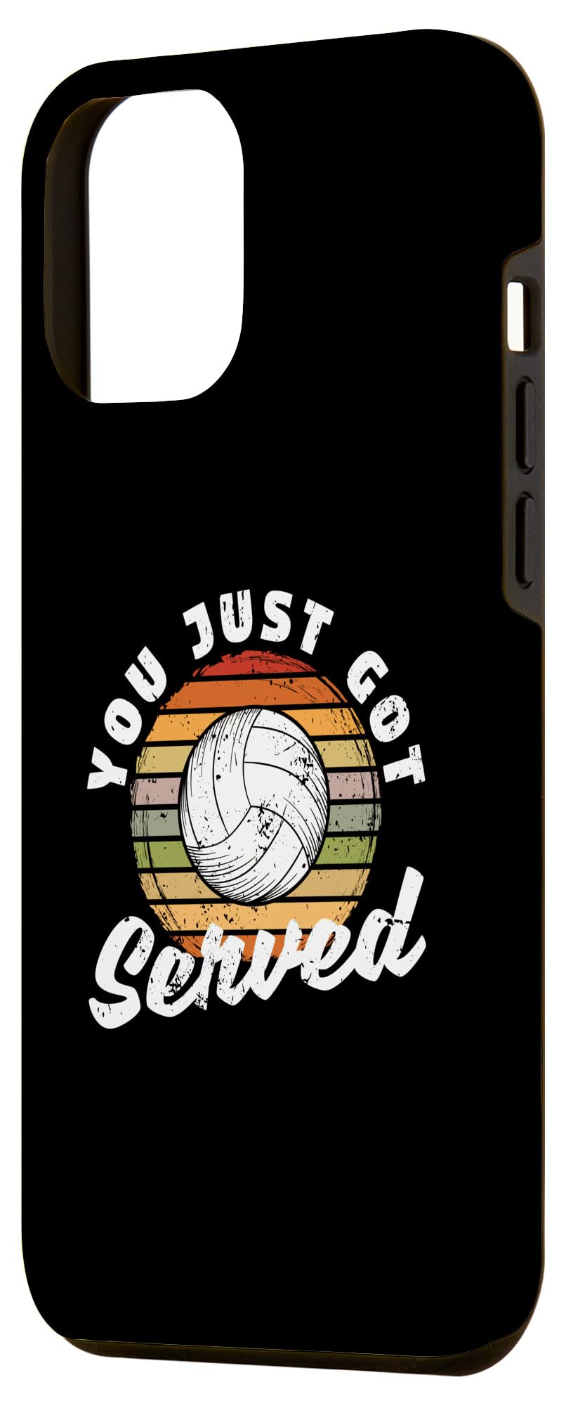 iPhone 12 Pro Max Volleyball Funny Beach Volleyball Player You Just Got Served Case - Image 2