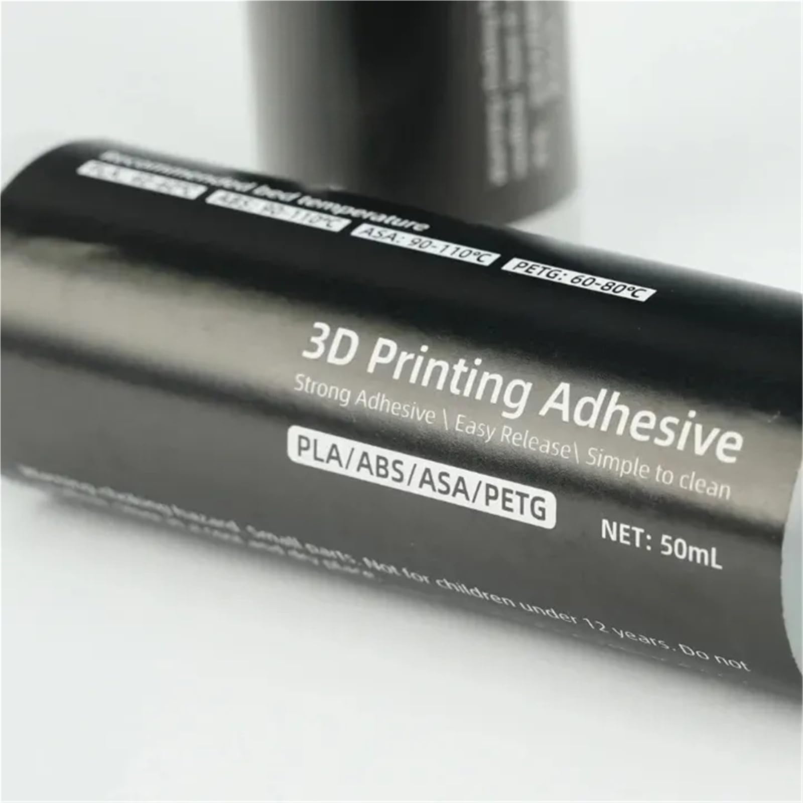 Adhesivo De Impresión 3D 50ml,Compatible con Flashforge Adventurer 5M | Adecuado Para PLA ABS PETG ASA,Mejora Adherencia Cama Impresión,Reduce Deformación,Fácil Extracción Y Limpieza(3PCS)