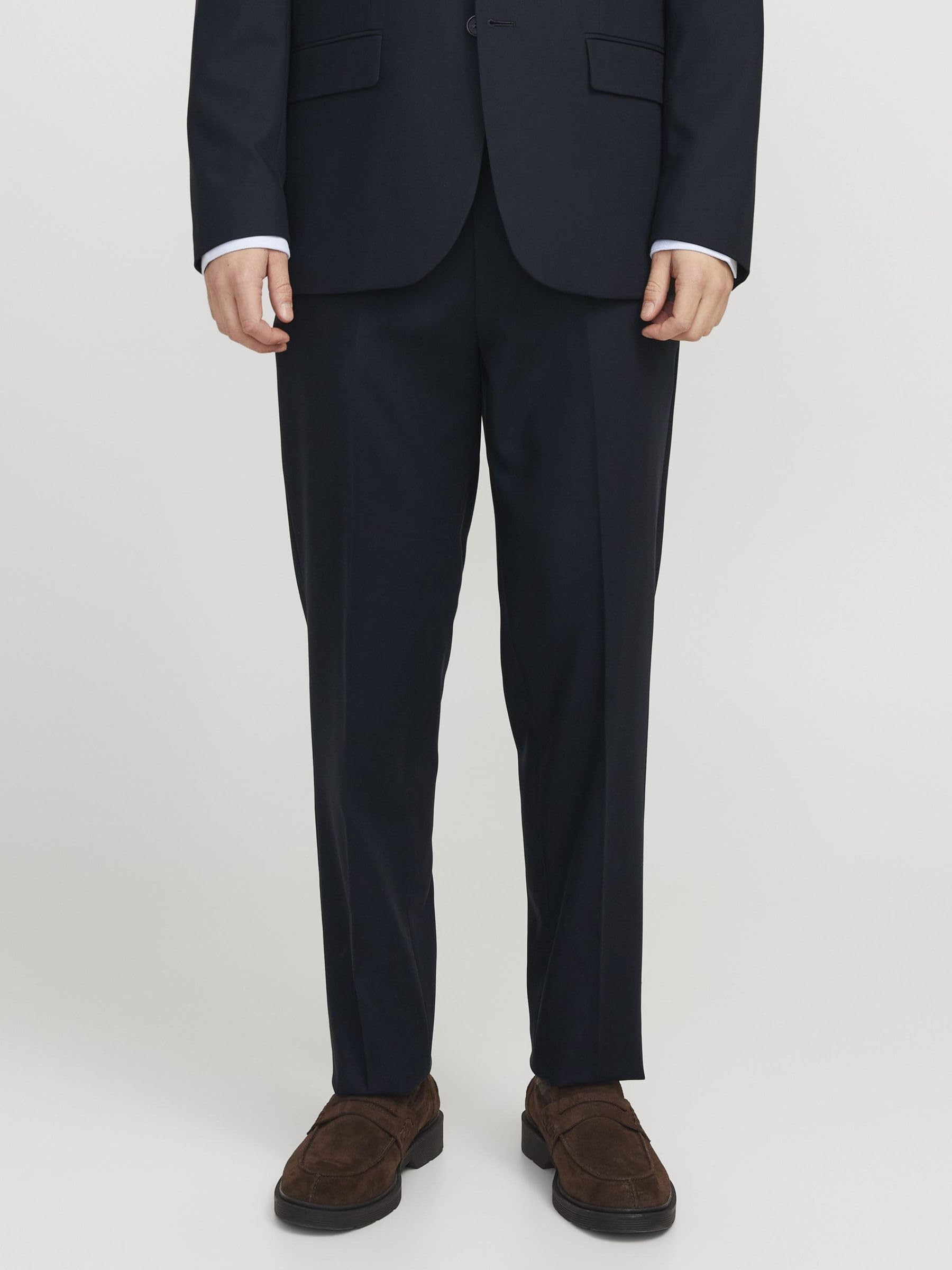 JACK&JONES JPRTHEO Trouser Noos, Blu Scuro/vestibilità: vestibilità Regolare, W56