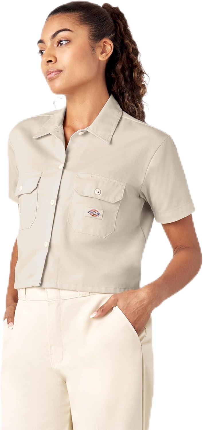 Dickies Women's Cropped Work Shirt
