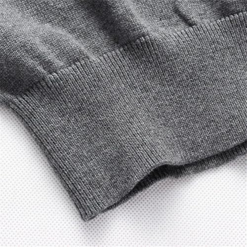 Men's Crew Neck Striped Slim Fit Knit Pullover Sweater Comfortable Everyday Wear Top4