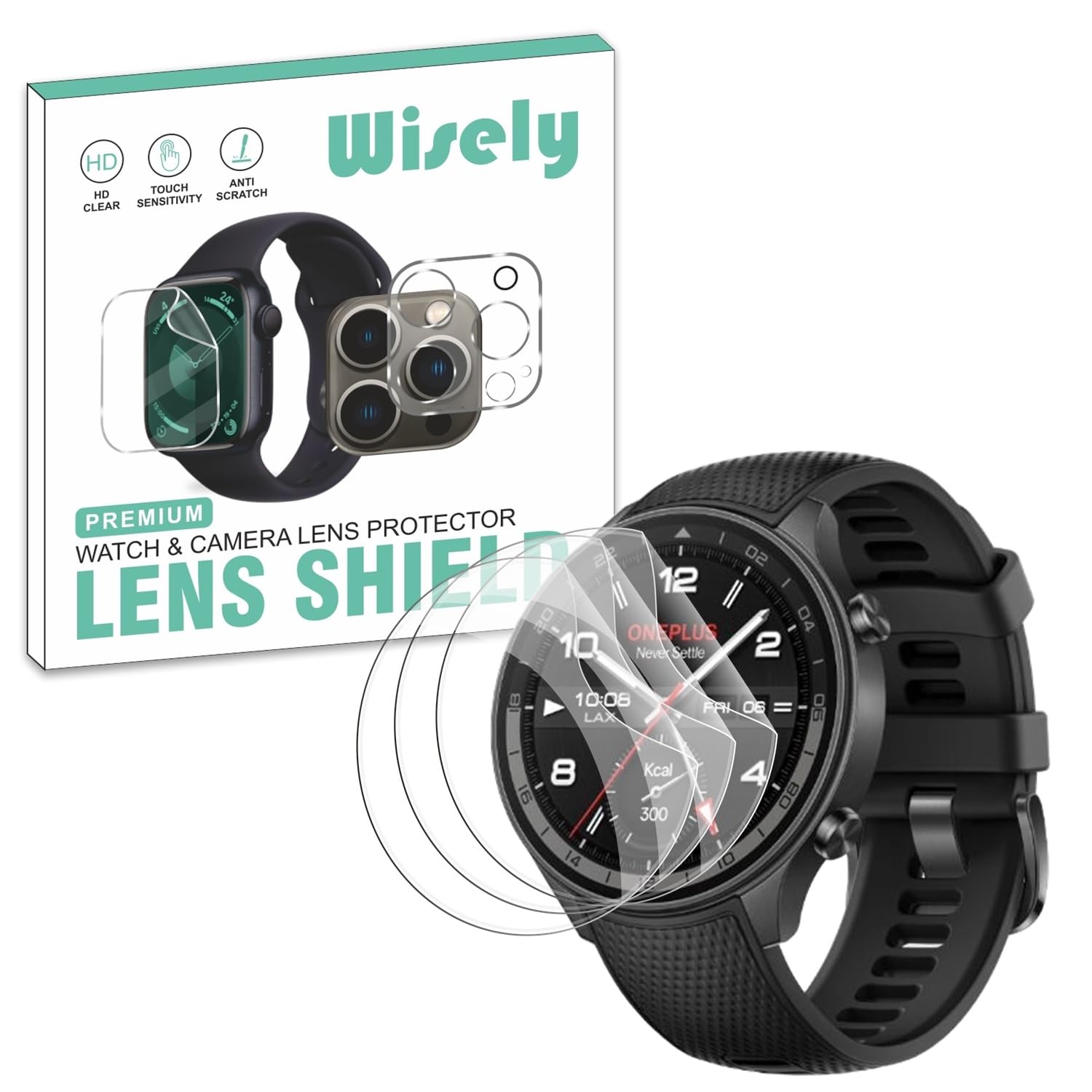 See full amazon price history chart for Wisely |3pcs| Screen Guard Protector For OnePlus Watch 2R Smartwatch |1.43"| Bubble Free, Easy installation kit, Clear HD, Full Cover Wisely |3pcs| Screen Guard Protector For OnePlus Watch 2R Smartwatch |1.43"| Bubble Free, Easy installation kit, Clear HD, Full Cover (B0D9Q71GZZ) Amazon Price History, Amazon Price Tracker