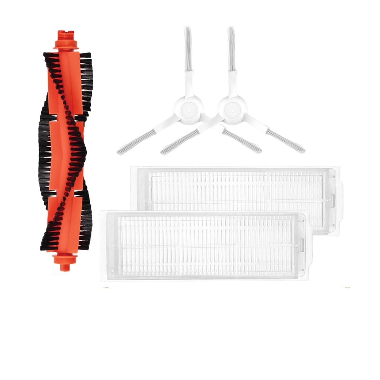 rqhdd Vacuum Attachment Compatible with Xiaomi Mi Robot Vacuum Mop 2S / Mop P/Mop Pro / XMSTJQR2S / STYTJ02YM Replacement Parts Main Side Brush Hepa Filter Mop(SET15)