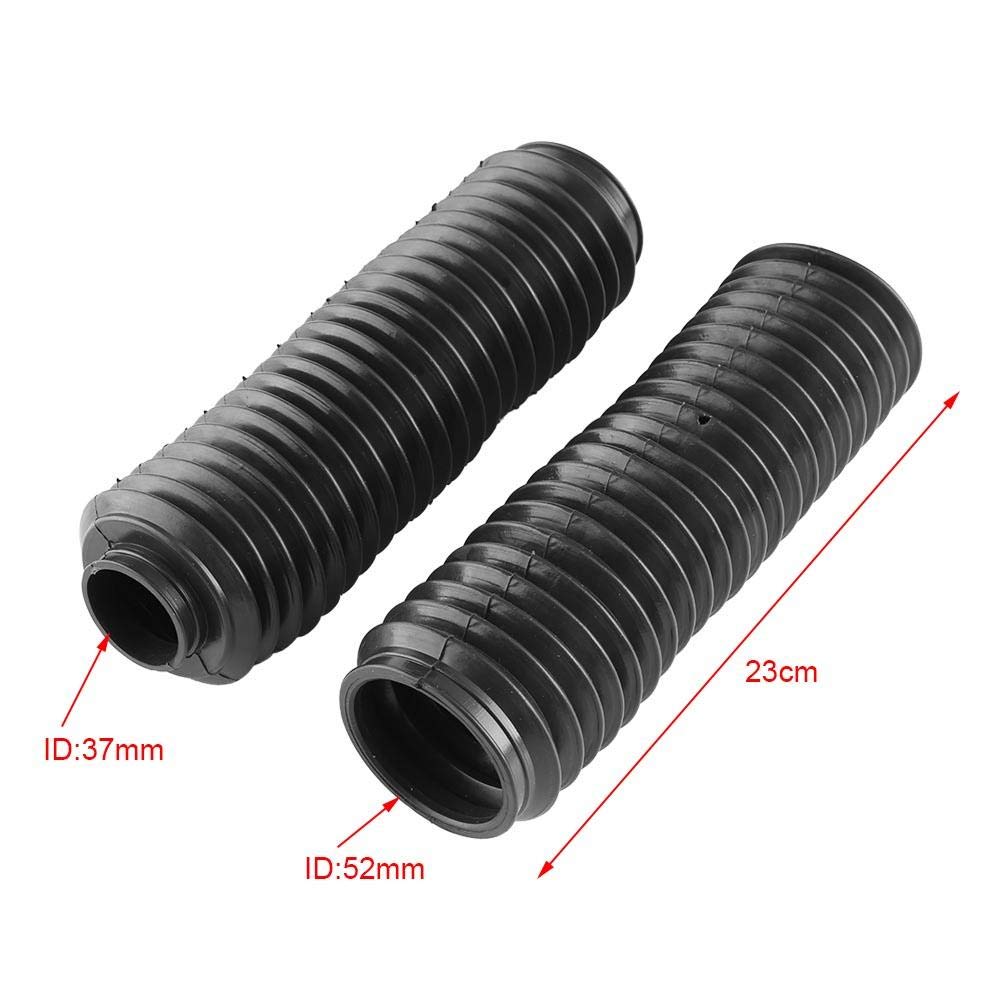 Soffietti Forcella Moto Stelo Forcella Gomma Anteriore, Stelo Forcella Tubo Forcella Anteriore Copriscarpe Gomma Antiurto Veicolo Fuoristrad-2005 per crf230f Fork Cover,soffietti