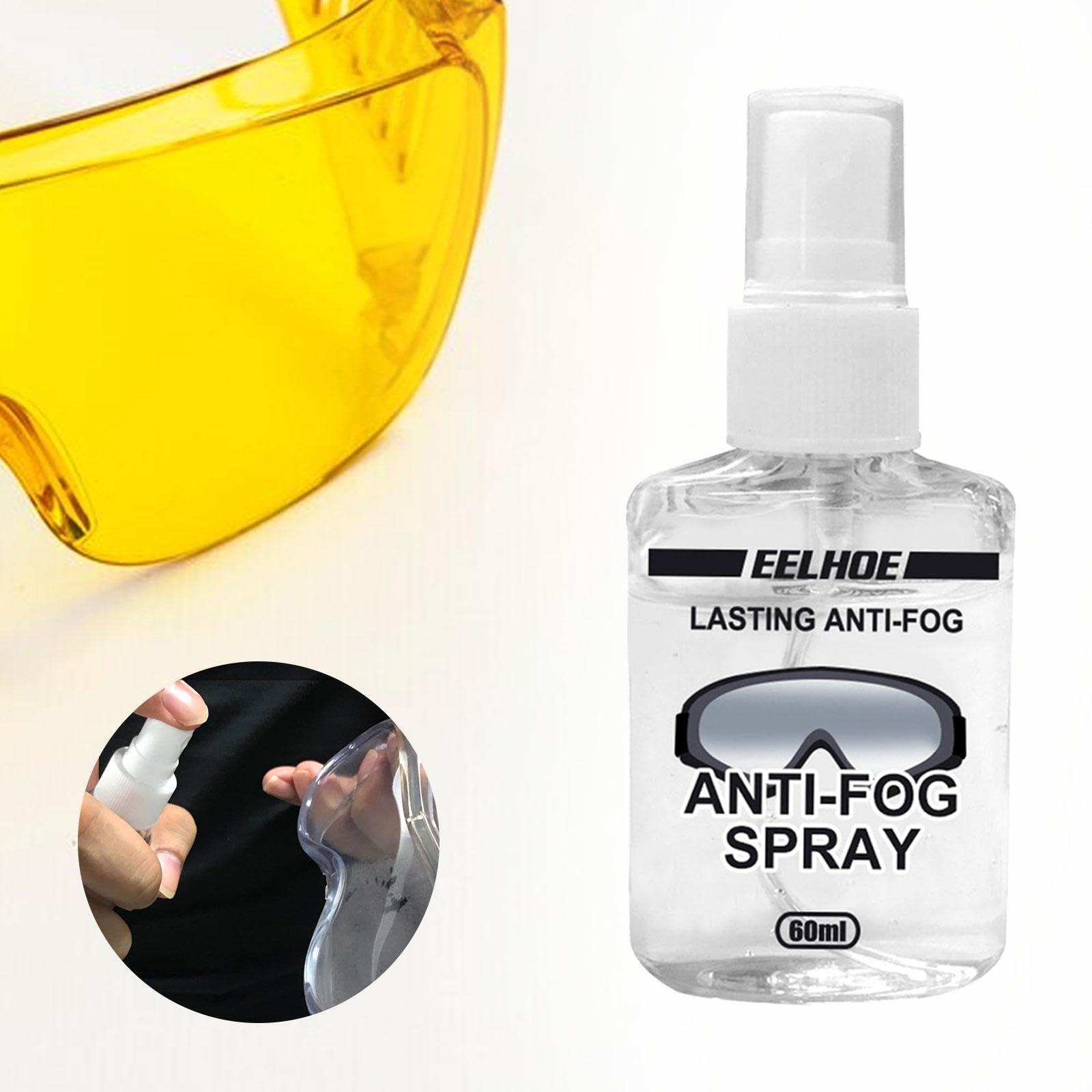 RNXRZANK 3X Anti-fogging Spray Eyeglasses Antifogging Liquid for Swim Goggles