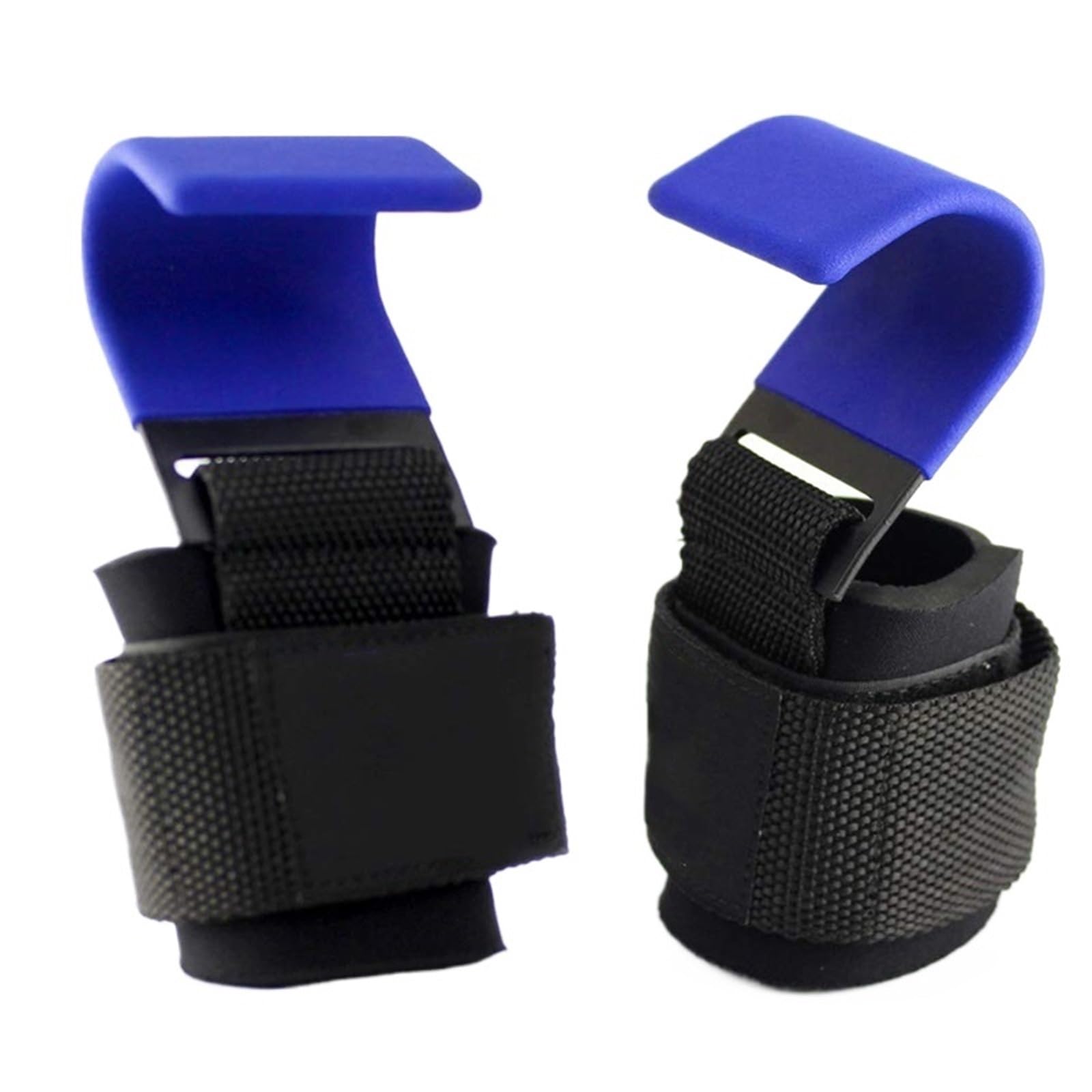 Impugnature a gancio for sollevamento pesi con fasce for polsi, cinghia for barra manuale, guanti da palestra for trazioni e fitness