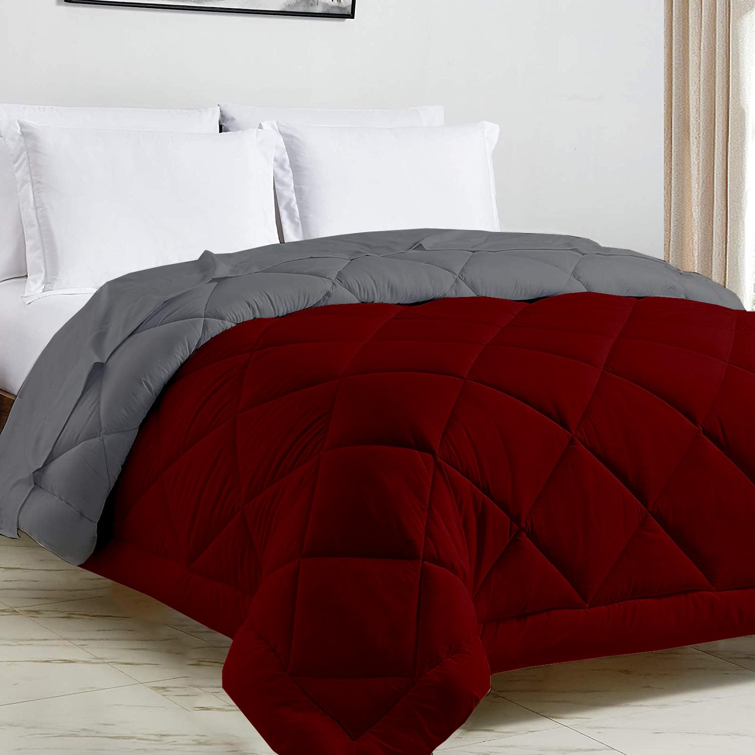 Rajai Double Bed Comforter - Heavy Winter Navy Blue -13 Rajai Double Bed Comforter - Heavy Winter Navy Blue -13