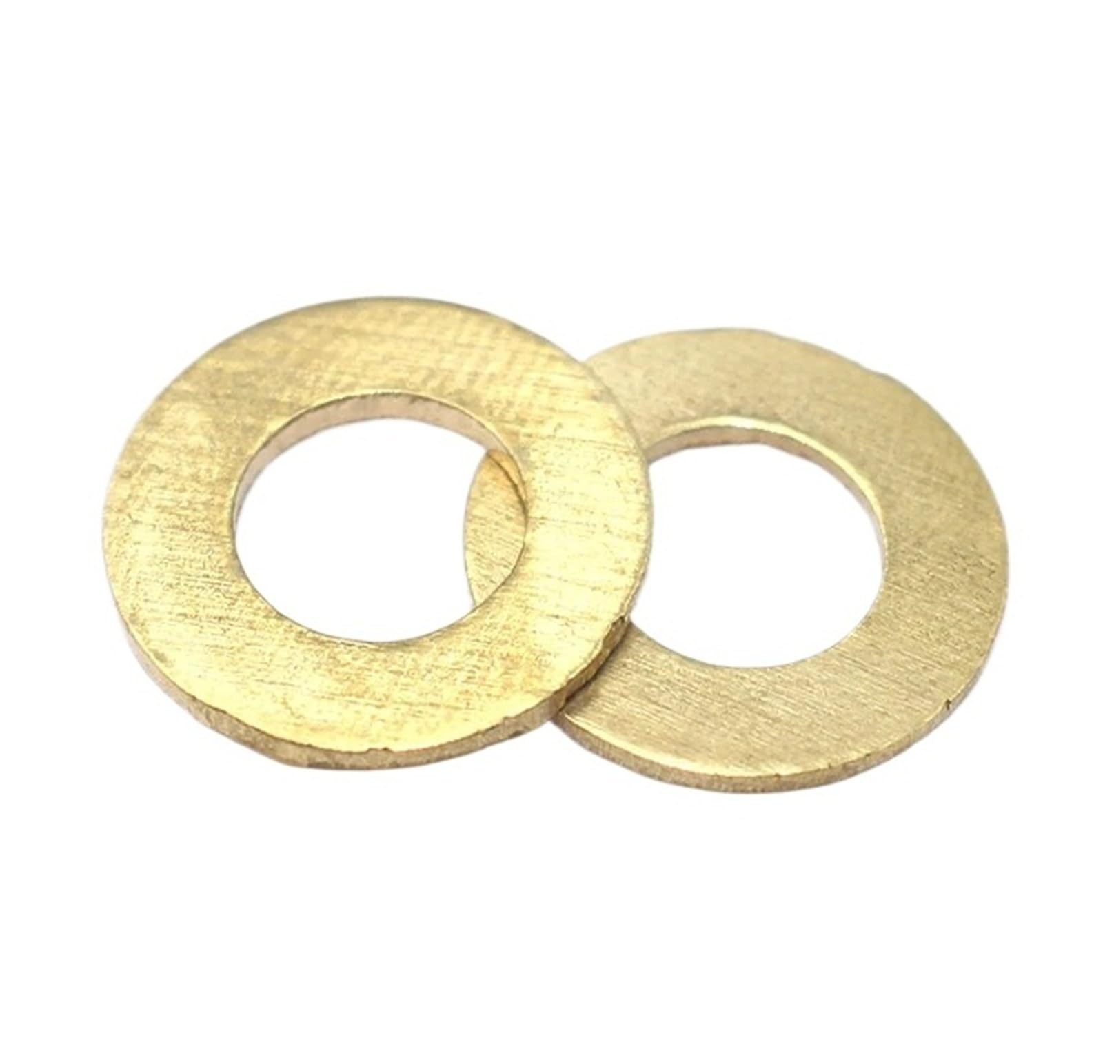 Mosiężna podkładka płaska M6 M8 M10 mosiężna uszczelka podkładka dystansowa miedziana metalowa podkładka metra(M10 x 16 mm (10 sztuk), grubość 1,5 mm)