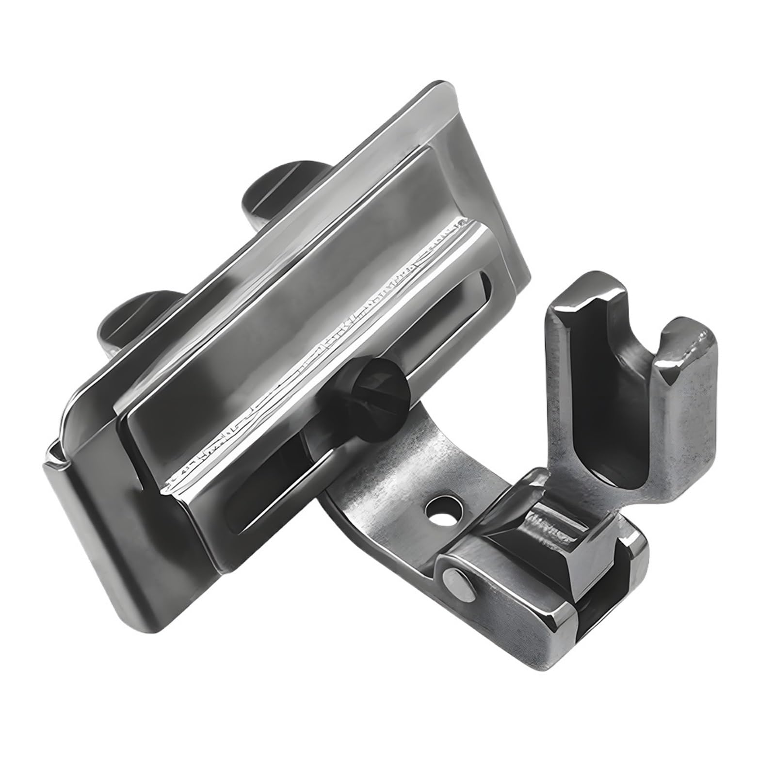 1pc S10A Left Right Adjustable Lace Tape Guide Presser Foot For Connect Elastic Webbing Industrial Sewing Machine Accessories